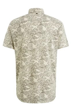 Heren overhemd km casual ecru