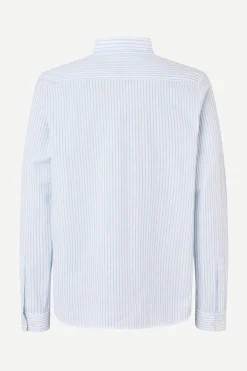 Heren overhemd lm casual wit