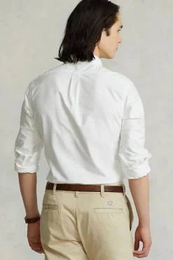 Heren overhemd lm casual wit