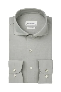 Heren overhemd lm casual groen