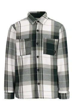 Heren overhemd lm casual groen