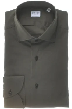 Heren overhemd lm casual groen