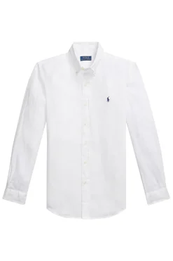 Heren overhemd lm casual wit