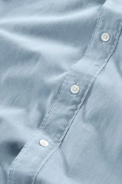 Heren overhemd lm casual blauw