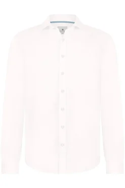 Heren overhemd lm casual wit