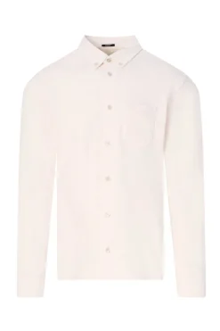 Heren overhemd lm casual ecru