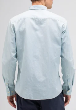 Heren overhemd lm casual blauw