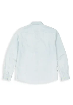 Heren overhemd lm casual blauw