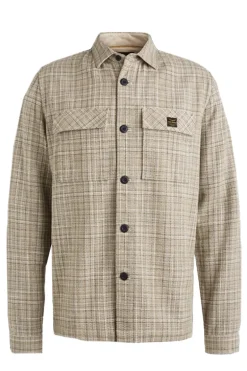 Heren overhemd lm casual groen