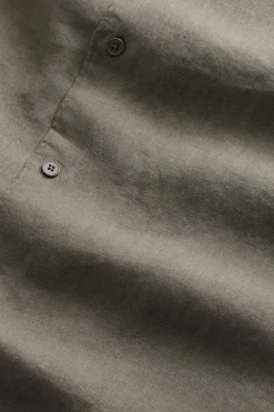 Heren overhemd lm casual groen
