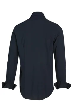Heren overhemd lm casual blauw