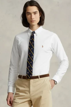 Heren overhemd lm casual wit