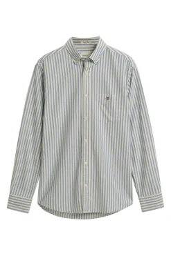 Heren overhemd lm casual blauw