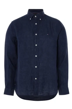 Heren overhemd lm casual blauw