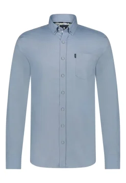 Heren overhemd lm casual wit
