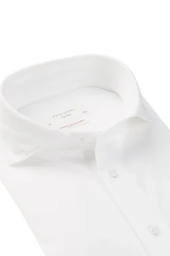 Heren overhemd lm casual wit