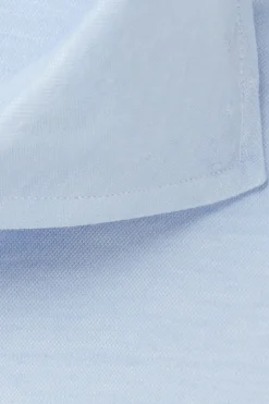 Heren overhemd lm casual blauw