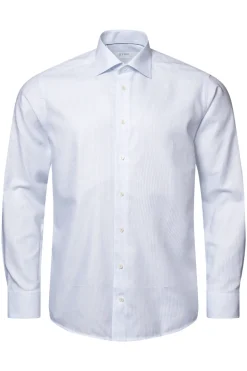 Heren overhemd lm dressual blauw