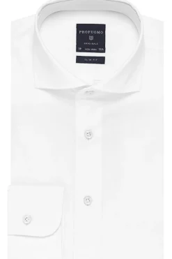 Heren overhemd lm dressual wit