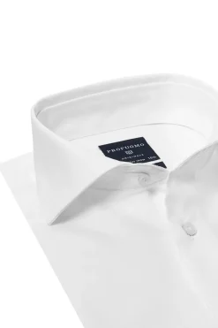 Heren overhemd lm dressual wit