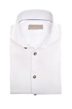 Heren overhemd lm dressual wit