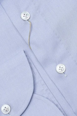 Heren overhemd lm dressual blauw