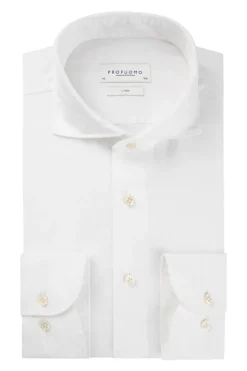 Heren overhemd lm dressual wit