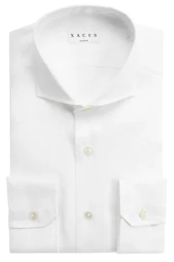 Heren overhemd lm dressual wit