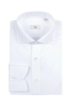 Heren overhemd lm dressual wit