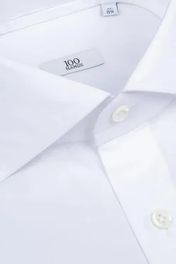 Heren overhemd lm dressual wit