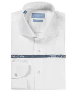 Heren overhemd lm dressual wit