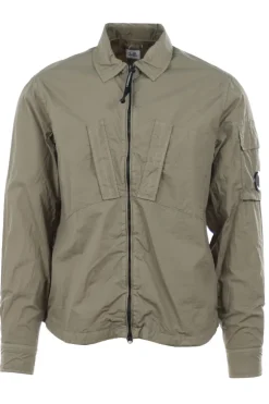 Heren overshirt groen