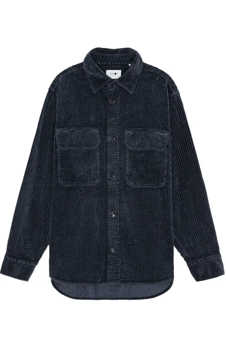 Heren overshirt zwart