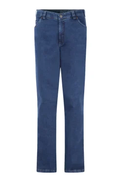Heren pantalon blauw