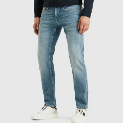 Heren pantalon blauw