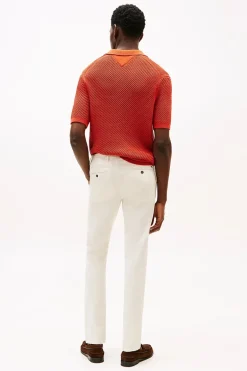 Heren pantalon ecru
