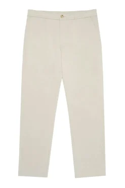 Heren pantalon ecru