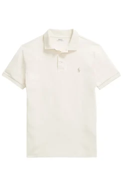 Heren polo korte mouw bruin