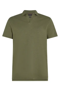 Heren polo korte mouw groen