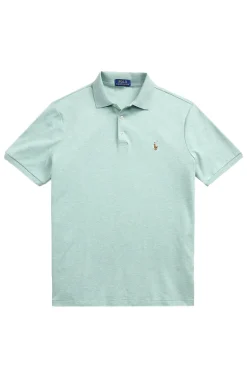 Heren polo korte mouw groen