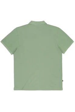 Heren polo korte mouw groen