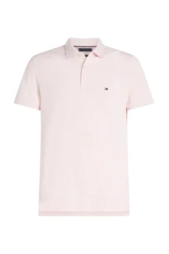 Heren polo korte mouw rose