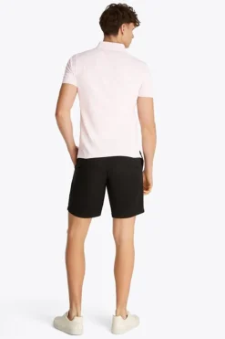 Heren polo korte mouw rose