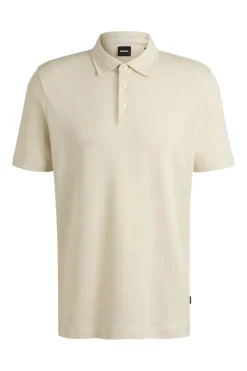 Heren polo korte mouw wit