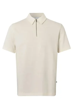 Heren polo korte mouw wit