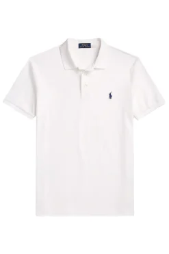 Heren polo korte mouw wit