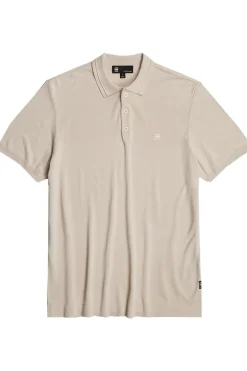 Heren polo korte mouw wit