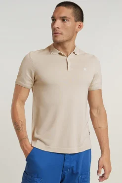 Heren polo korte mouw wit