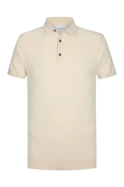 Heren polo korte mouw wit