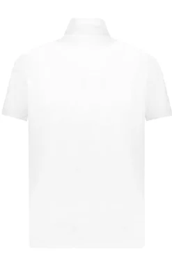 Heren polo korte mouw wit